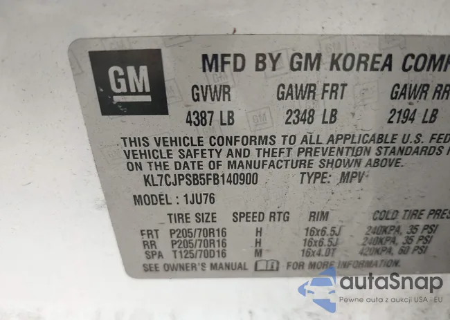 KL7CJPSB5FB140900: 44159024