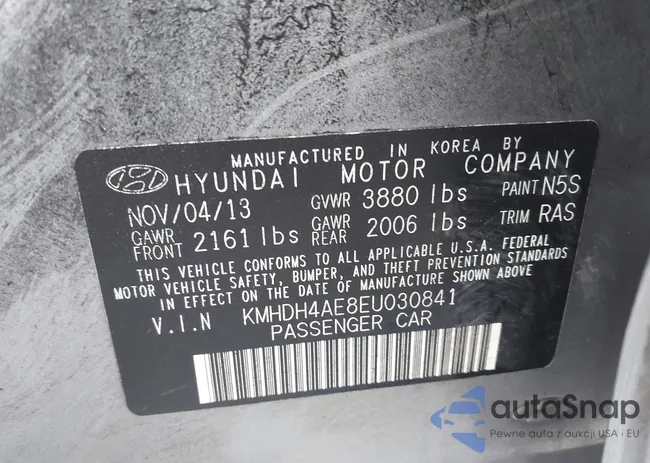 KMHDH4AE8EU030841: 44158060