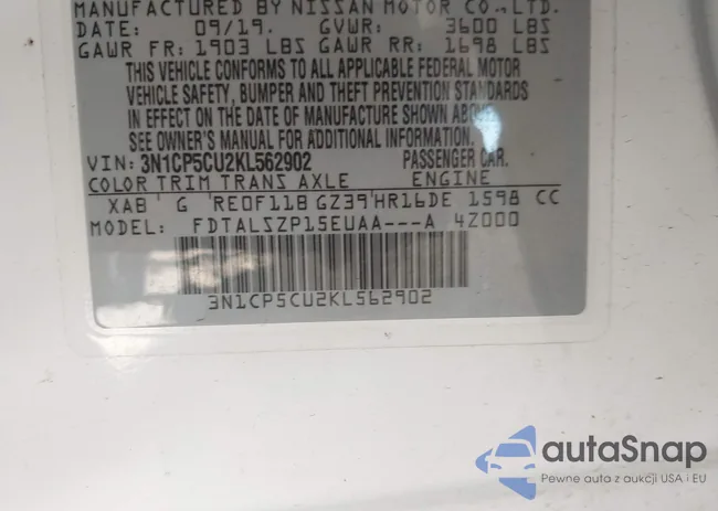 3N1CP5CU2KL562902: 44158091