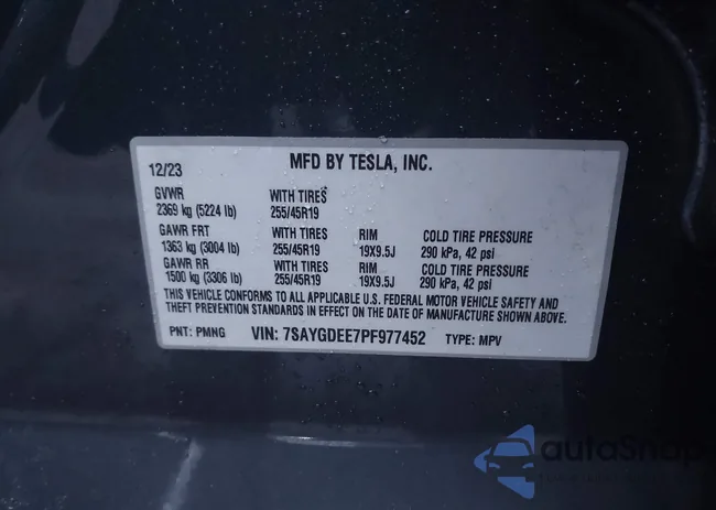 7SAYGDEE7PF977452: 44158163