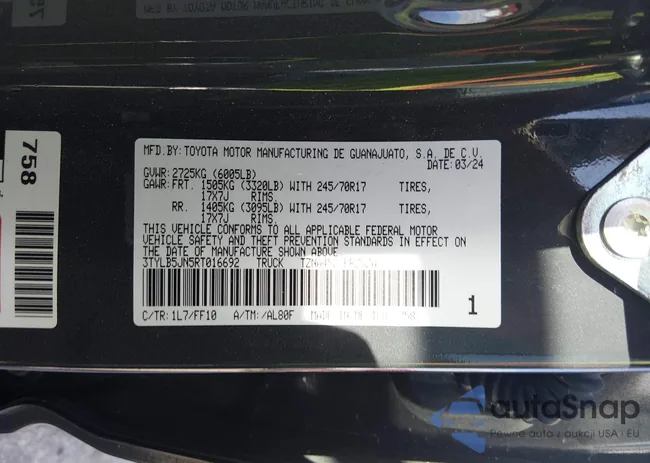 3TYLB5JN5RT016692: 44159481