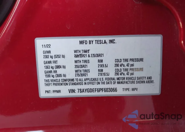 7SAYGDEF6PF603066: 44159560