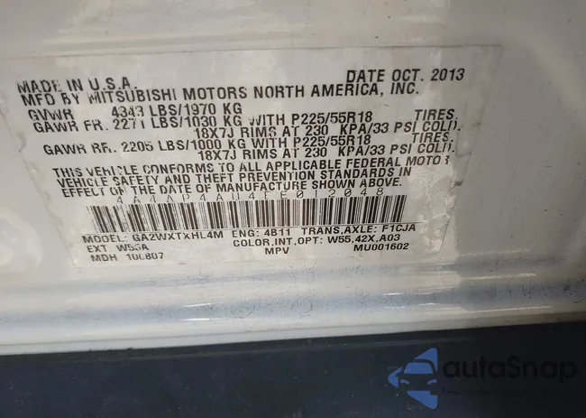 4A4AP4AU4EE012048: 44159775