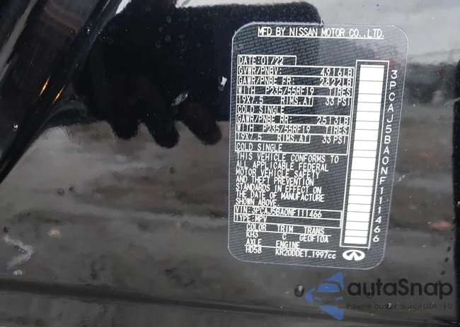 3PCAJ5BA0NF111466: 44159914