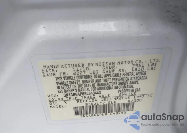 3N1AB6AP6BL643443: 44159099