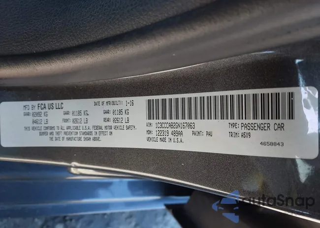 1C3CCCAB2GN167063: 44159294