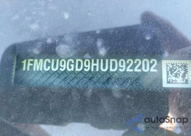 1FMCU9GD9HUD92202: 44159361