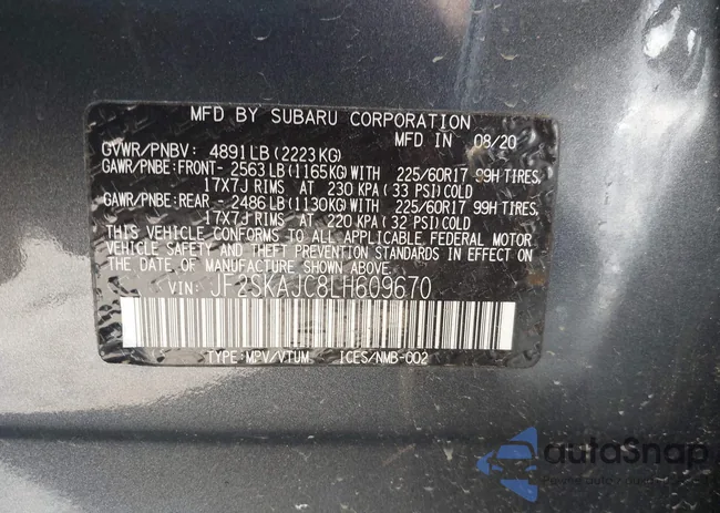 JF2SKAJC8LH609670: 44160504