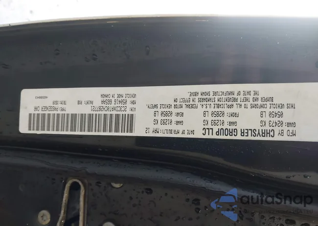 2B3CL1CT2BH552289: 44160892