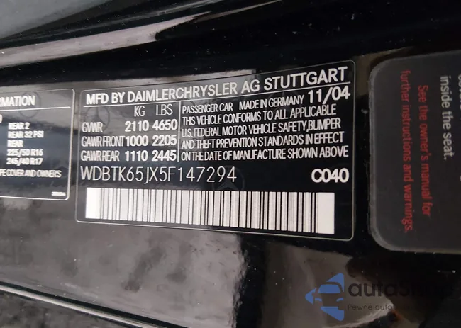 WDBTK65JX5F147294: 44160898