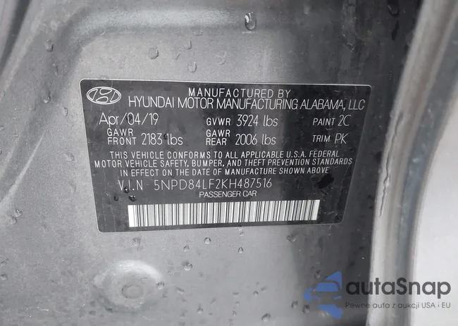 5NPD84LF2KH487516: 44160068