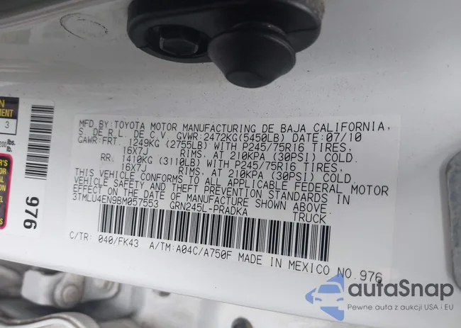 3TMLU4EN9BM057553: 44160123