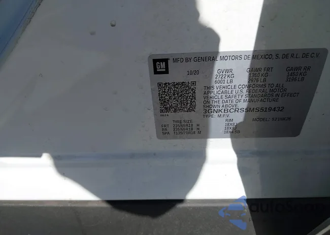 3GNKBCRS5MS519432: 44160158