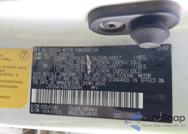 JTEDS41A382036044: 44160202