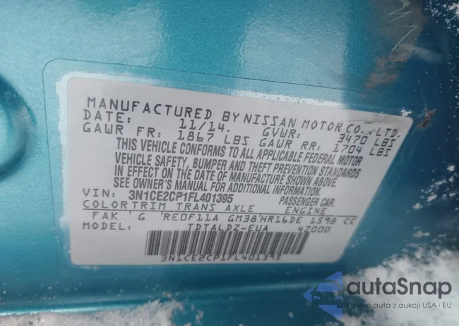 3N1CE2CP1FL401395: 44160328