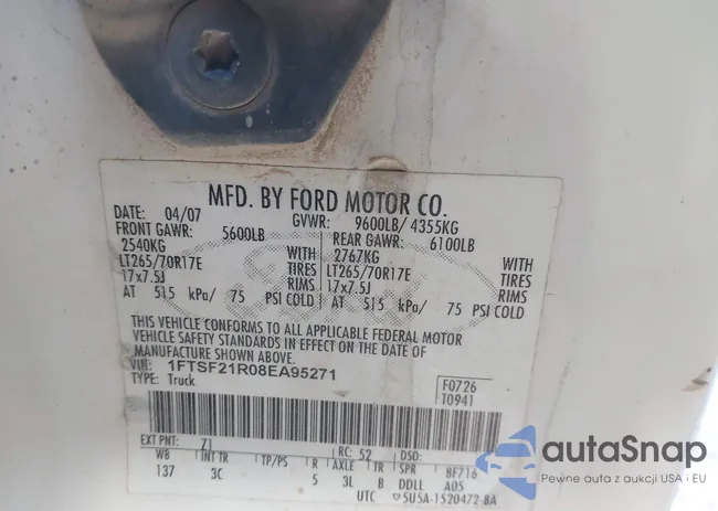 1FTSF21R08EA95271: 44161722