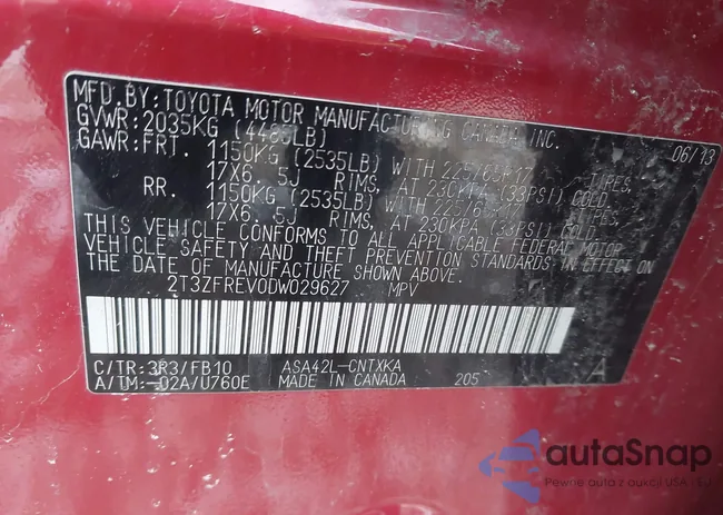 2T3ZFREV0DW029627: 44161808