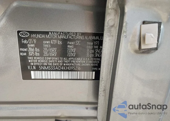 5NMS33AD4KH095216: 44161952