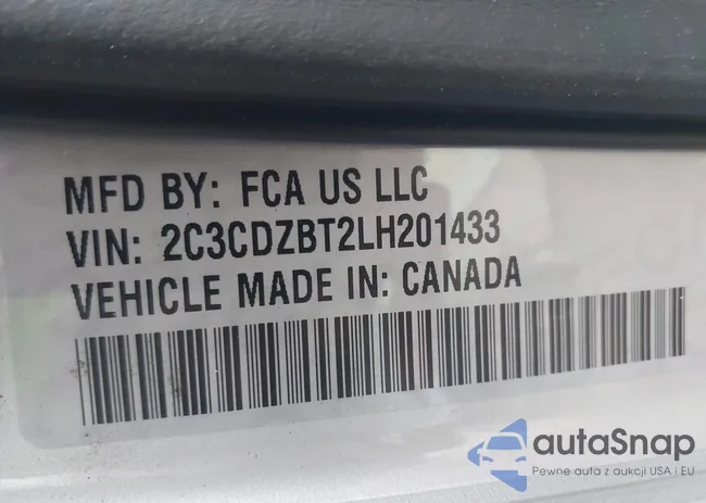 2C3CDZBT2LH201433: 44162040