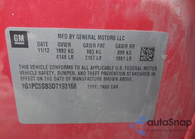 1G1PC5SB3D7193168: 44162535