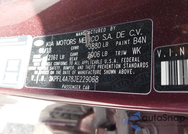 3KPFL4A78JE229068: 44162573