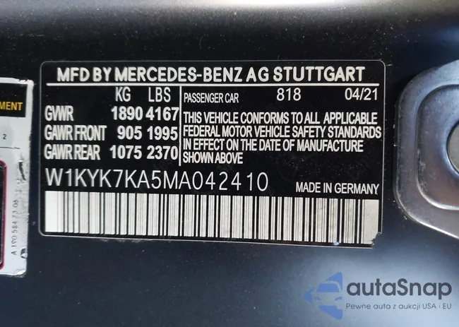 W1KYK7KA2LA029564: 44162599