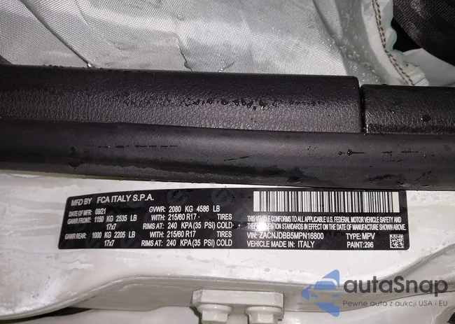 ZACNJDBB5MPN16800: 44162803