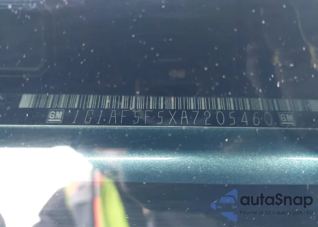 1G1AF5F5XA7205460: 44162871