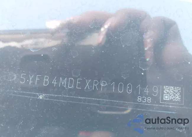 5YFB4MDEXRP100149: 44163005