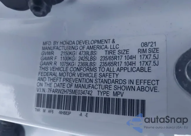 7FARW2H75ME034742: 44162252