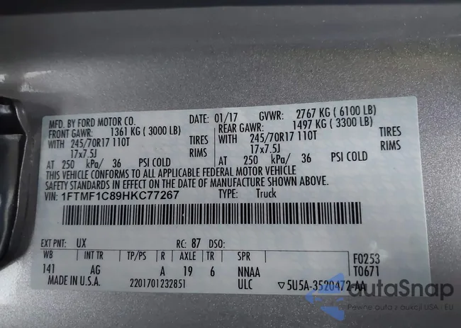 1FTMF1C89HKC77267: 44163475