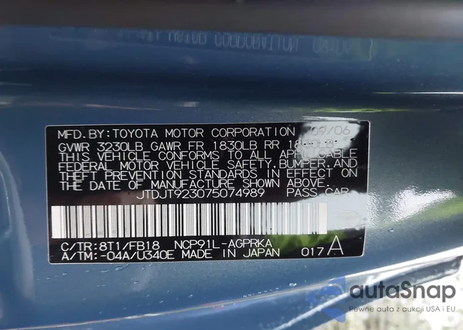 JTDJT923075074989: 44163554