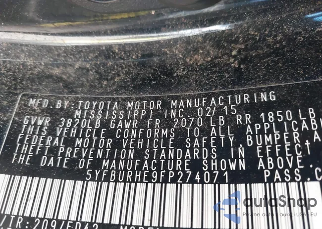 5YFBURHE9FP274071: 44163588