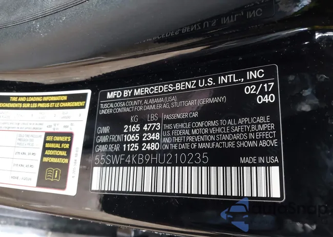 55SWF4KB9HU210235: 44163691