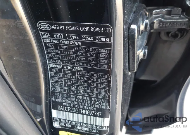 SALCP2BG1HH697747: 44163712