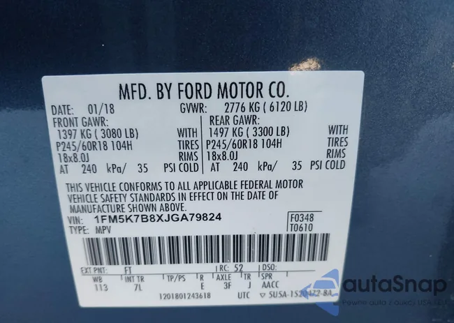 1FM5K7B8XJGA79824: 44163738