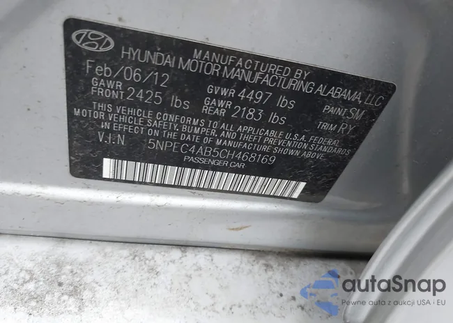 5NPEC4AB5CH468169: 44163852