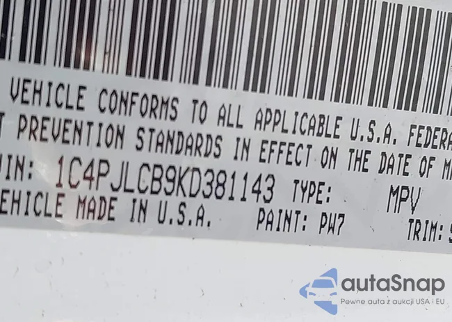 1C4PJLCB9KD381143: 44164040