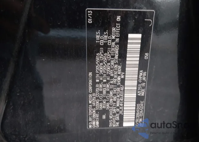 JTLZE4FE4DJ031467: 44163096