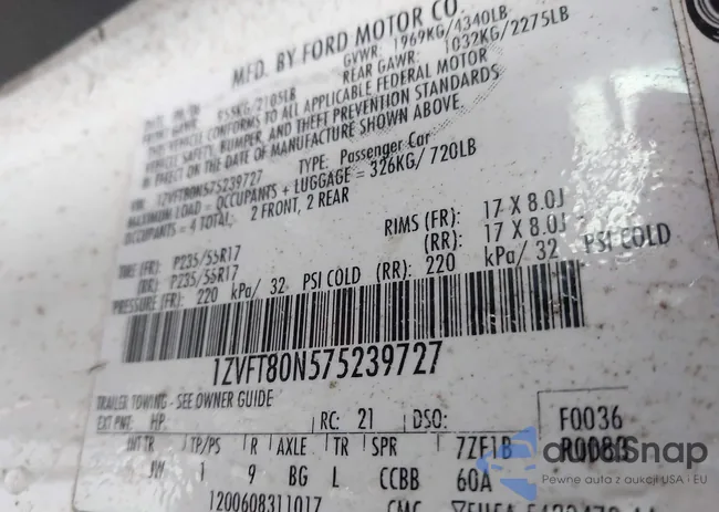 1ZVFT80N575239727: 44163373