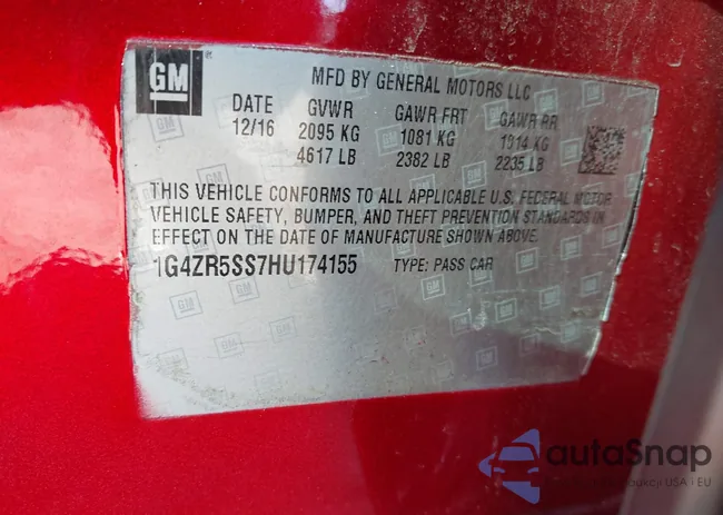 1G4ZR5SS7HU174155: 44164513