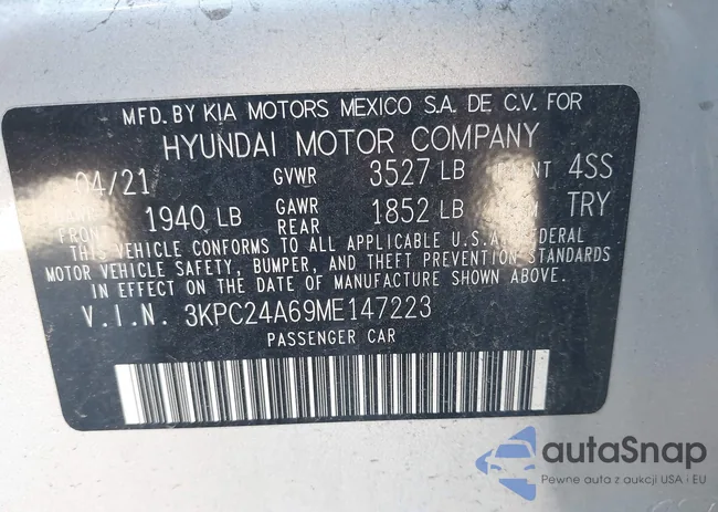 3KPC24A69ME147223: 44164537