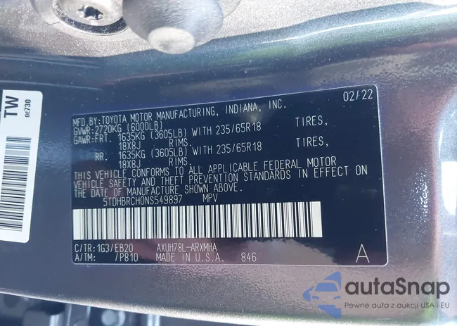 5TDHBRCH0NS549897: 44164688