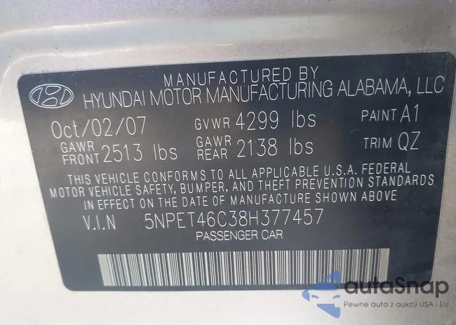 5NPET46C38H377457: 44164879