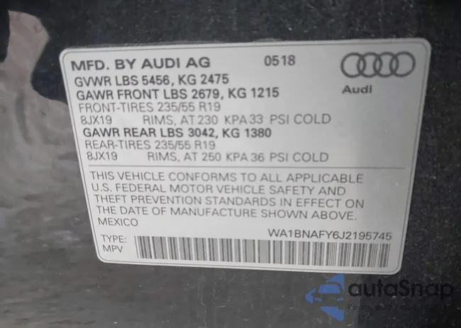 WA1BNAFY6J2195745: 44164055