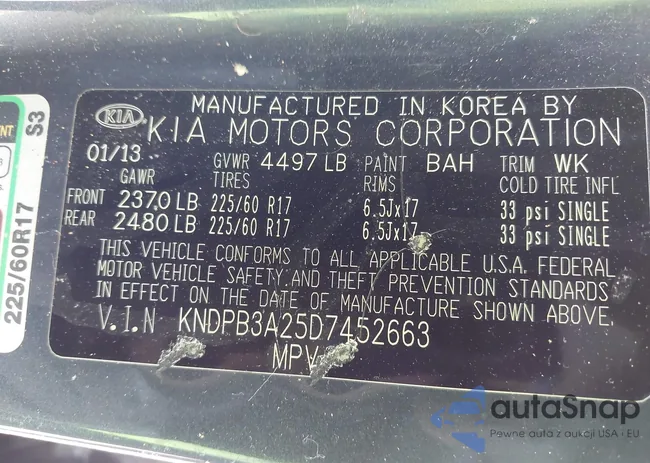 KNDPB3A25D7452663: 44164135