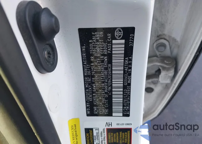 4T1BK1EB4JU268638: 44164246