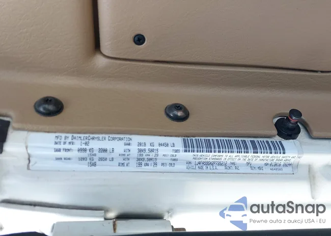 1J4FA59SX2P735212: 44164361