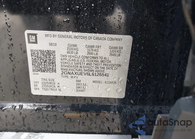 2GNAXUEV6L6126541: 44164417