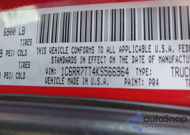 1C6RR7TT4KS566964: 44164424